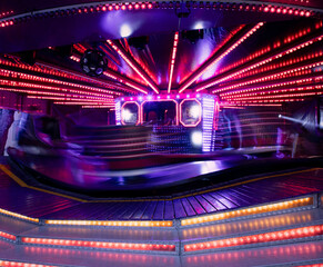 'The Waltzer' - Heart Stopping Fairground Rides At St Giles Annual Street Fair In Oxford