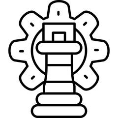 Strategy Icon Vector Element