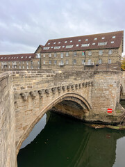 town of Huntingdon, Cambridgeshire, UK