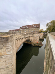 Town of Huntingdon, Cambridgeshire, UK