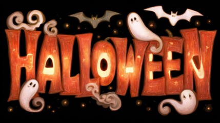 Halloween design illustration