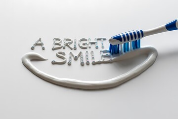 Achieve your most radiant, confident smile with this vibrant visual showcasing dental care essentials and fresh oral hygiene.