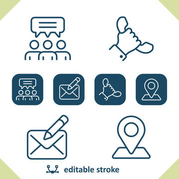 Contact Us Icons