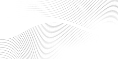 Fototapeta premium Abstract wave warped grey diagonal striped background. Simple modern lines. Minimilast good mesh effect.