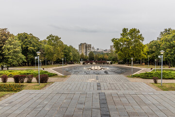 Grunds of the Museum of Yugoslavia in Belgrade, Serbia