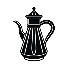 Arabic Coffee Dallah Icon Symbol