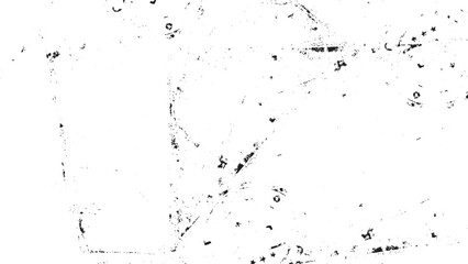 Urban Grunge Noise Texture Vector. Distressed Cracked Dots Abstract Black White Background