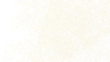 Luxury Gold Glitter Border. Rectangle Frame Isolated on Transparent Background