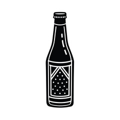 Cusquena Beer Bottle Vector Icon