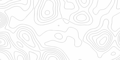 Abstract topographic White wave paper curved reliefs. Topographic map patterns, topography line map. Abstract white topography vector background. Contour maps. Vector illustration.