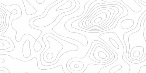 Abstract topographic White wave paper curved reliefs. Topographic map patterns, topography line map. Abstract white topography vector background. Contour maps. Vector illustration.