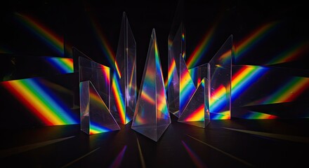 Prisms and light refractions