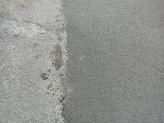 Two Tone Urban Concrete and Asphalt Ground