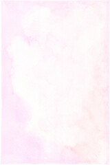 Cloudy Sky Watercolor Background with Hand-Painted Texture for Design and Decoration