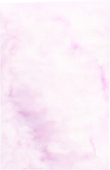 Cloudy Sky Watercolor Background with Hand-Painted Texture for Design and Decoration