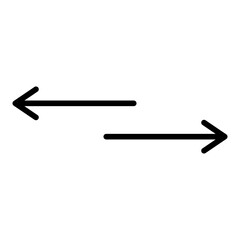 Pointer icon vector. Arrow illustration sign. direction symbol collection. Route logo. Course mark.