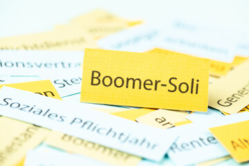 Boomer Soli, solidarity surcharge in german language, poverty in old age, tax on pension for...