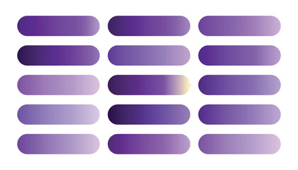 Metallic Purple Gradient Collection Set