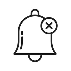 Notification Officon vector image. Suitable for mobile apps, web apps and print media.