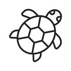 Obraz premium Sea Turtleicon vector image. Suitable for mobile apps, web apps and print media.