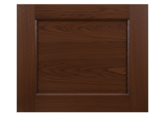 Dark brown wooden panel with frame texture image