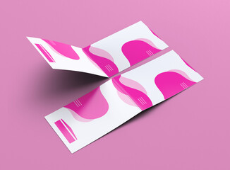 Folded Business Card