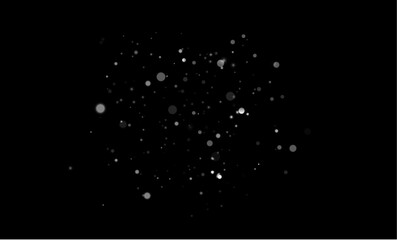 Luxury Christmas lights with golden shine, magical glow effect, festive glitter dust and sparkling stardust in elegant bright abstract vector background for New Year celebration.