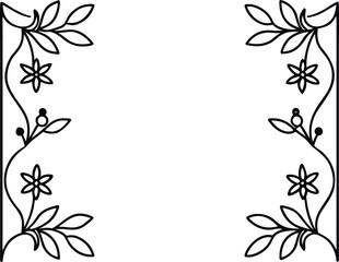 Art Deco Design Frame Background
