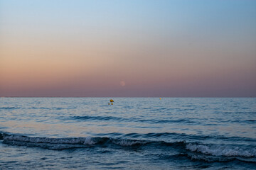 Fototapeta premium sunset over the sea