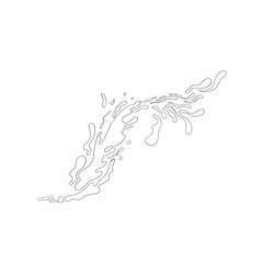 Unique hand drawn illustration vibrant artistic abstract doodle design creative concept expressive sketch original digital art creation isolated on transparent background Hand Draw Line ART