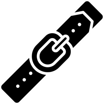 black belt with buckle clip art preview