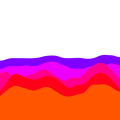 Unique textured abstract hand-drawn art bold lines organic shapes modern minimalist illustration isolated on transparent background Hand Draw Line ART