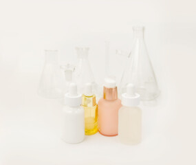 Magic anti-aging cream. Cosmetology and skin care concept.