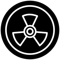 Obraz premium Nuclear Icon
