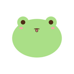 cute frog vector
