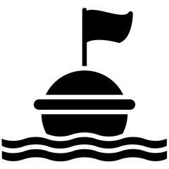 Wave Buoy Icon