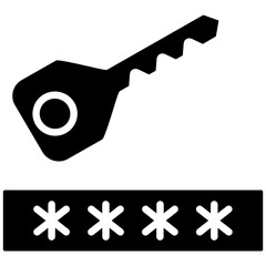 Password Key Icon