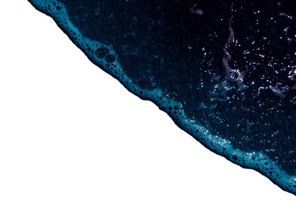 Sea wave on white background 