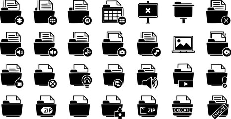File icon vector collection. 