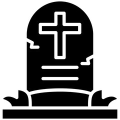 Obraz premium Tombstone Icon