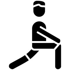 Gym Stretch Icon