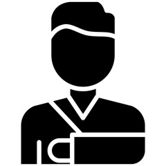 Broken Arm Icon