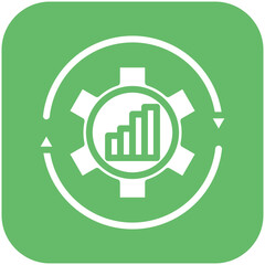 Fototapeta premium Continuous Improvement Icon