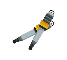 Spark Plug vector illustration