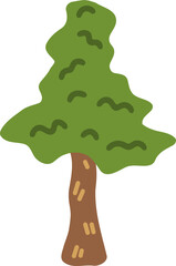 vector illustration of a tree