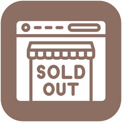 Sold Out Icon