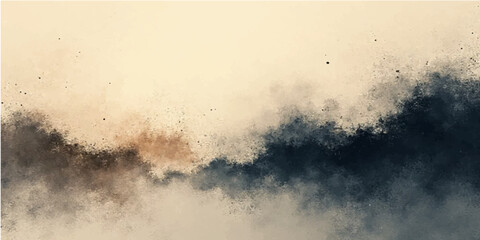 Grunge paper background with dark cloudy sky and smoky storm texture