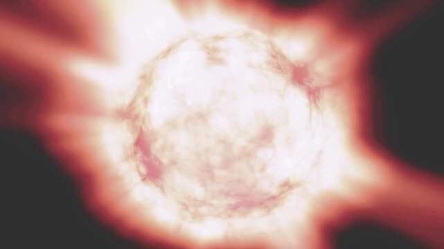 Fiery cosmic explosion stellar death supernova remnant glowing nebula intense energy