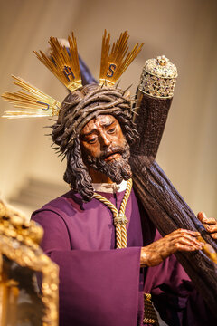 Procession of Nuestro Padre Jes&uacute;s del Gran Poder in Seville Holy Week