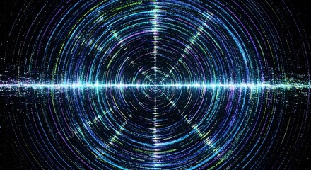 Abstract Focused Energy Burst.